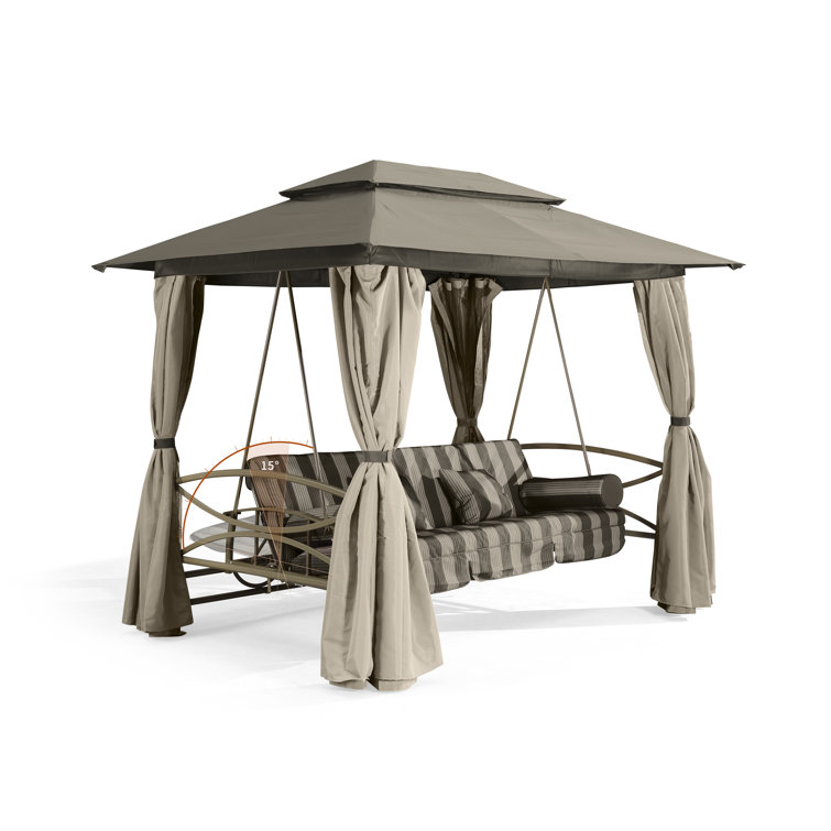 Suntime luxor discount gazebo swing cover